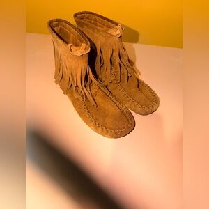Aldo Tan Fringe Moccasins for Women